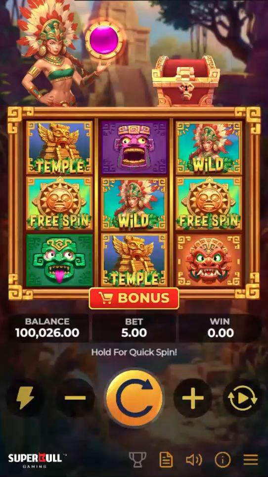 Maya Jade Quest slot gameplay SuperBull Gaming